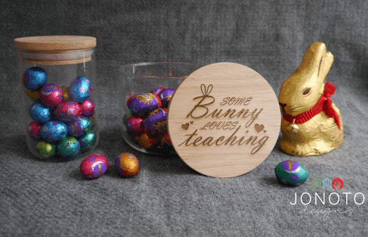 Easter Glass Jar | Teacher Easter Gift