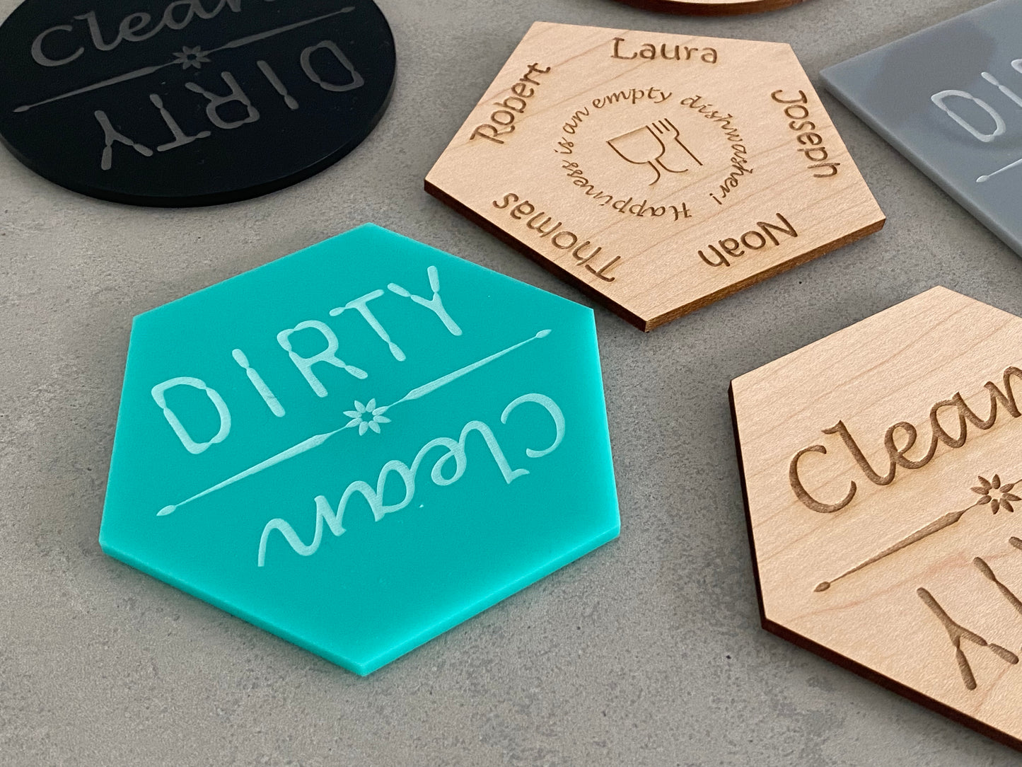 Dishwasher Magnet | Dirty & Clean