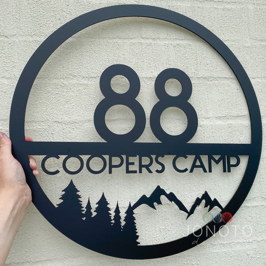 Hoop House Sign